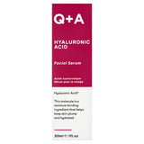 Q+A hyaluronic acid facial serum, 30ml, UK version