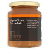 Waitrose No.1 triple citrus marmalade 320g (British brand)