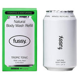 Fussy Tropic Tonic body wash refill 320ml - British product