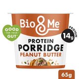 Bio&Me peanut butter protein porridge pot 65g (British brand)