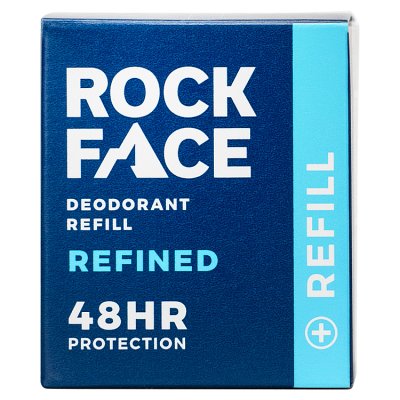 Rock Face Refined natural deodorant refill, UK version