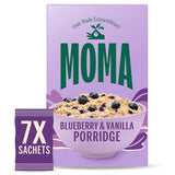 Moma blueberry and vanilla porridge sachets 280g, UK version