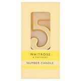 Waitrose number cake candles for celebrations (British brand)