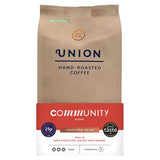 Union Hand-Roasted Community Blend ground coffee 200g, imported from the UK