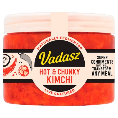 Vadasz hot chunky kimchi 400g, imported from the UK