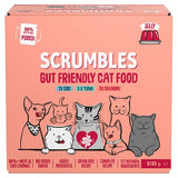 Scrumbles wet cat food fish selection 8x85g, imported from the UK
