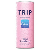 TRIP Wild Strawberry sparkling drink 330ml, imported from the UK