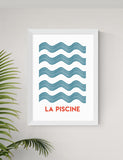 East End Prints La Piscine framed art, UK version