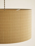 Large bamboo drum shade 45cm imported from the UK