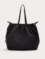 M&S M&S Large Ruched Drawstring Shoulder Bag- Buy online at McGrocer
