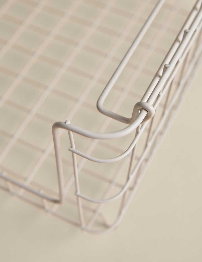 Large stackable wire storage basket, UK version
