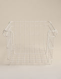 Large stackable wire storage basket, UK version