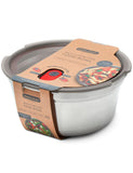 Black+Blum large stainless steel bowl with airtight lid - British product