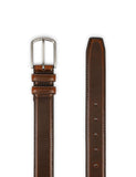 Ceinture en cuir véritable Jones Bootmaker avec fermeture à boucle, importée du Royaume-Uni