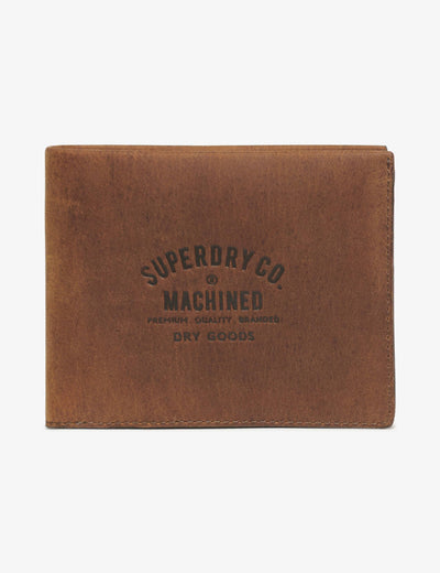 M&S Superdry Leather Bi-fold Wallet- Buy online at McGrocer