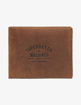 M&S Superdry Leather Bi-fold Wallet- Buy online at McGrocer