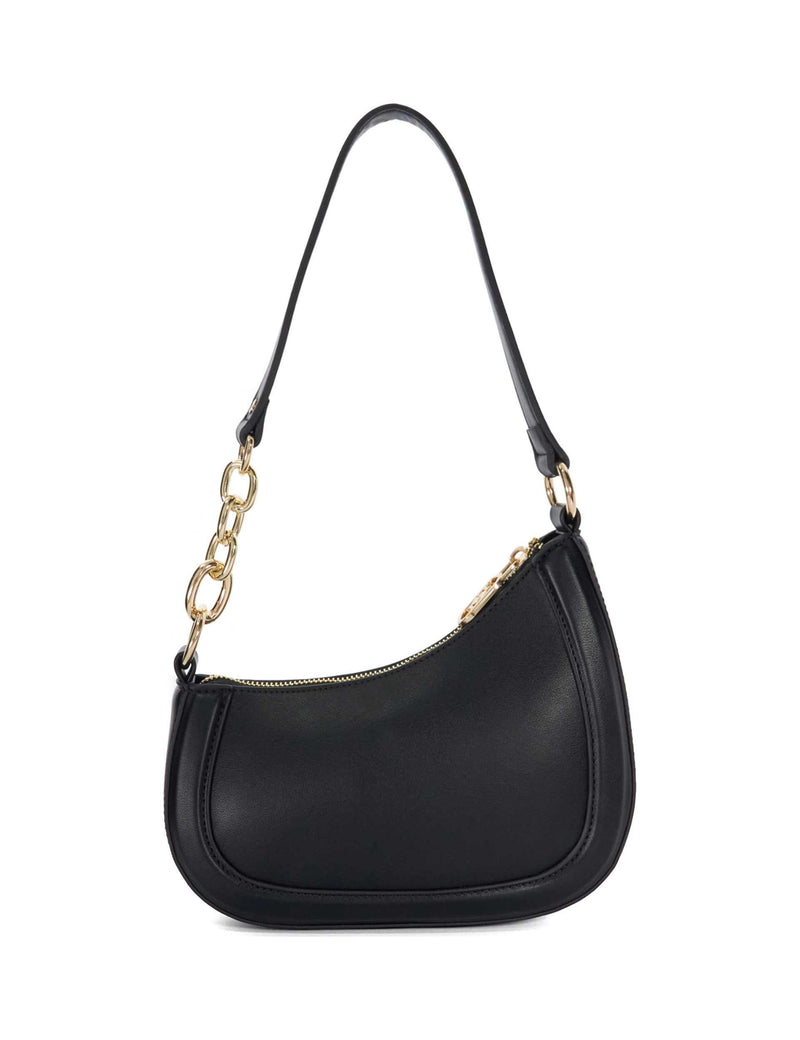 Dune London leather chain strap shoulder bag, imported from the UK