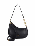 Dune London leather chain strap shoulder bag, imported from the UK