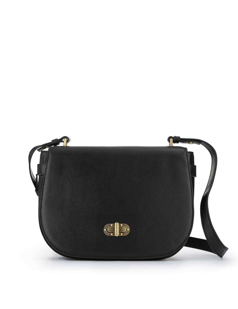 Jones Bootmaker leather croc effect cross body bag, imported from the UK