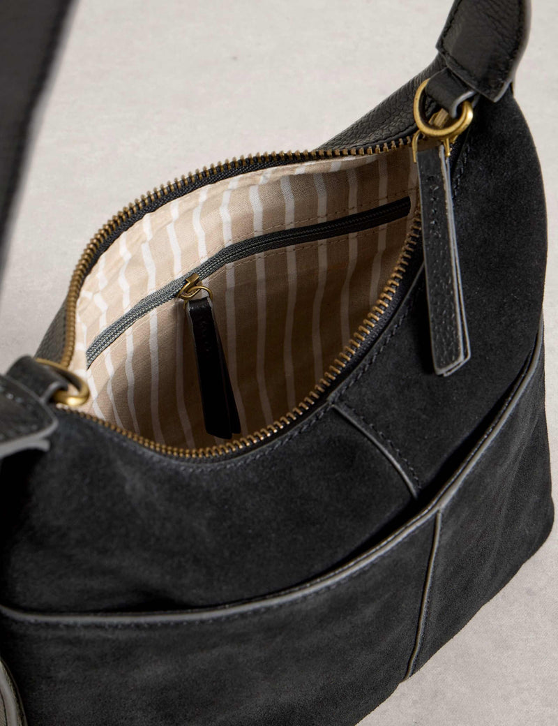 White Stuff leather cross body bag, imported from the UK
