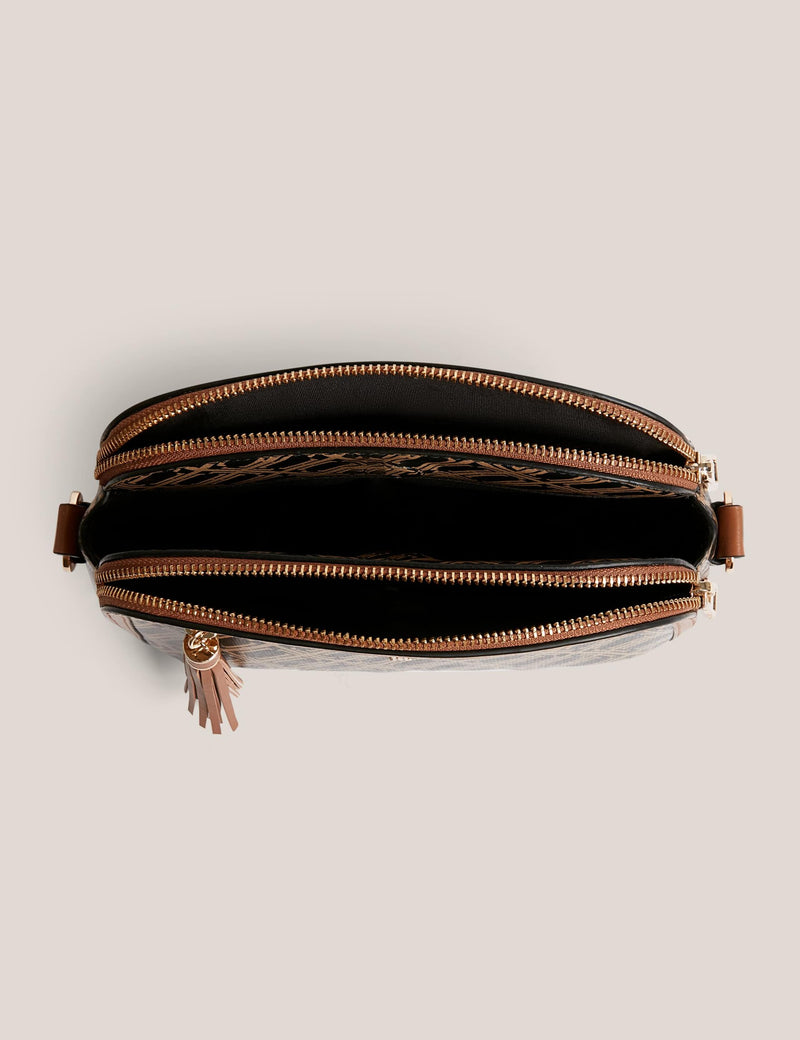 Hobbs leather cross body bag compact, imported from the UK
