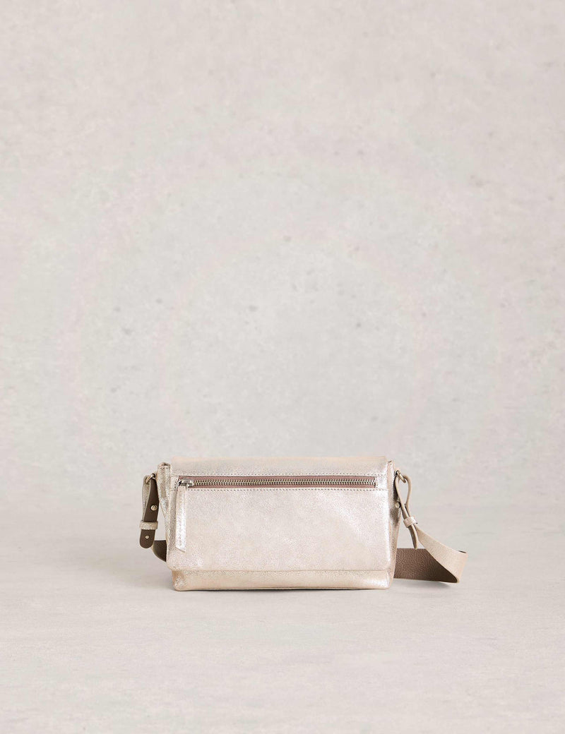 White Stuff leather cross body bag, imported from the UK