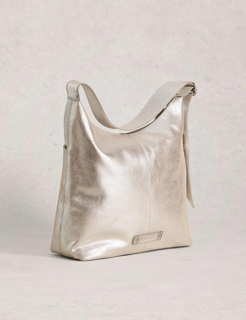 White Stuff grained leather cross body bag, imported from the UK