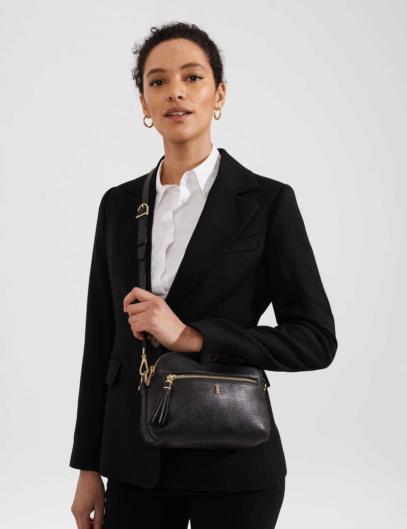 Hobbs leather cross body bag, imported from the UK