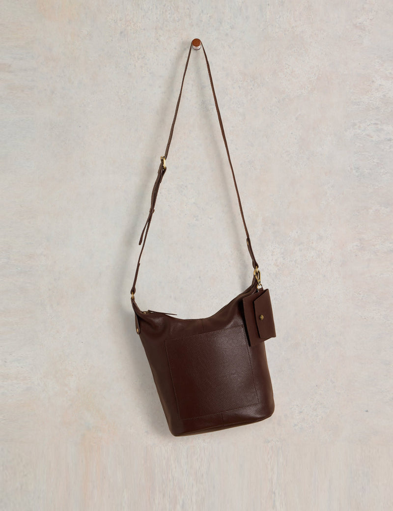 White Stuff leather crossbody bag (British brand)