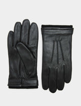 M&S M&S Collection Leather Cuffed Gloves- Buy online at McGrocer