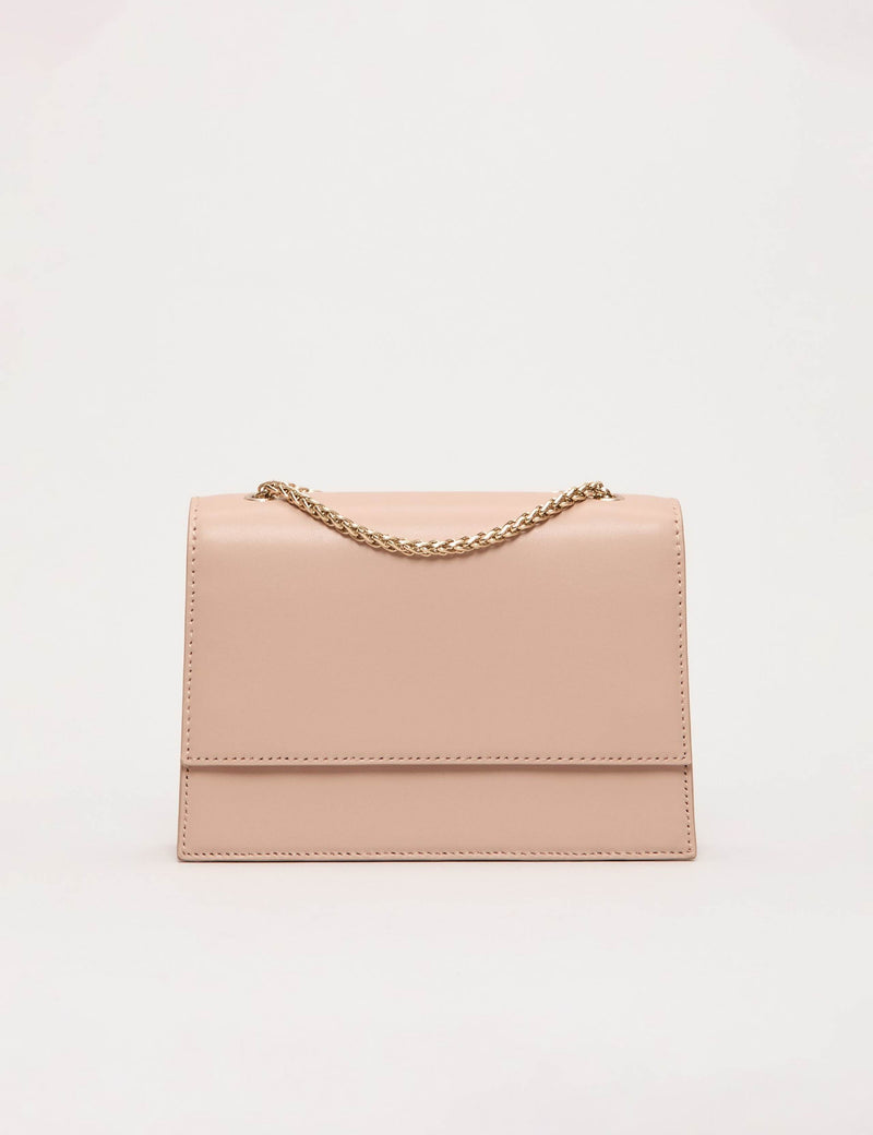 Phase Eight leather double chain clutch bag, imported from the UK