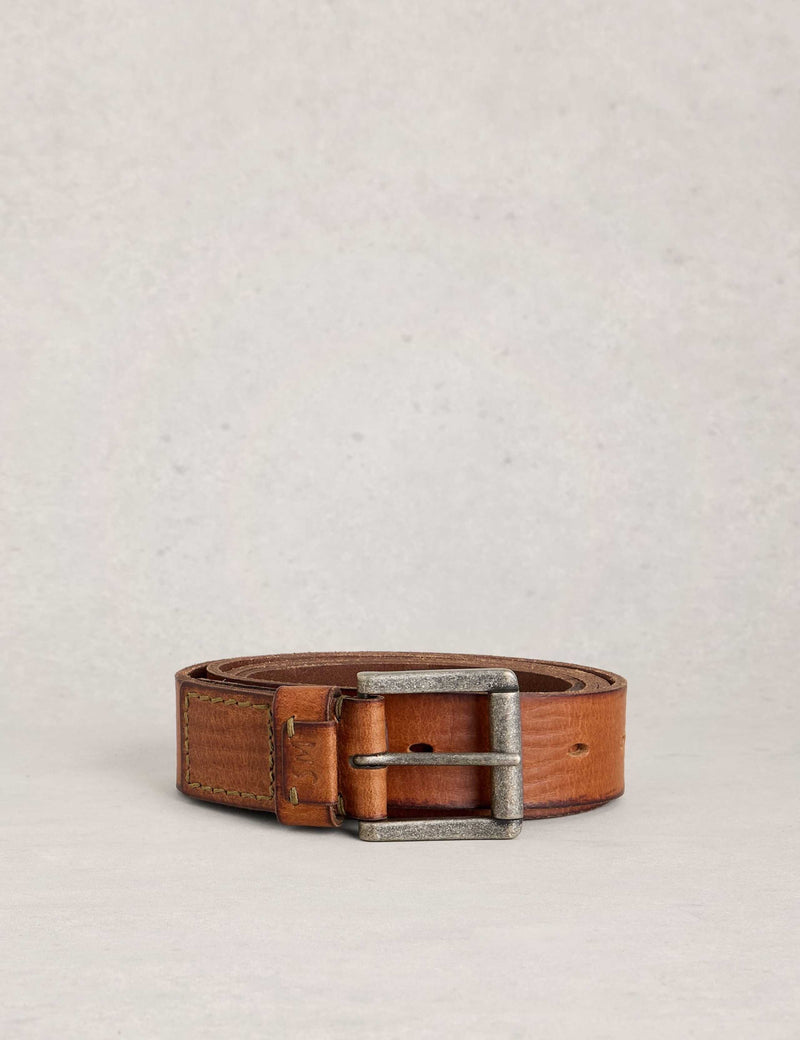 White Stuff leather multi punch belt, UK version