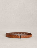 White Stuff leather multi punch belt, UK version