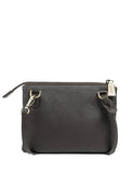 Jones Bootmaker leather shoulder bag small, imported from the UK