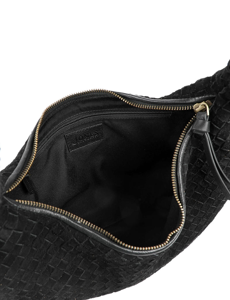 Jones Bootmaker leather shoulder bag, imported from the UK