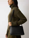 Jigsaw leather cross body bag 19x10cm, imported from the UK