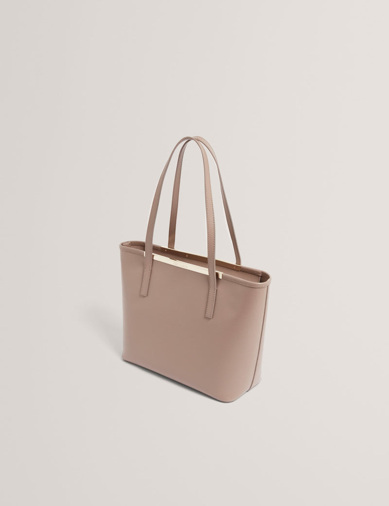 Ted Baker leather shoulder shopper bag (British brand)