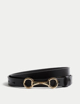 M&S Leather Snaffle Waist Belt