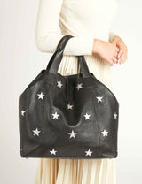 M&S Jones Bootmaker Leather Star Tote Bag- Buy online at McGrocer