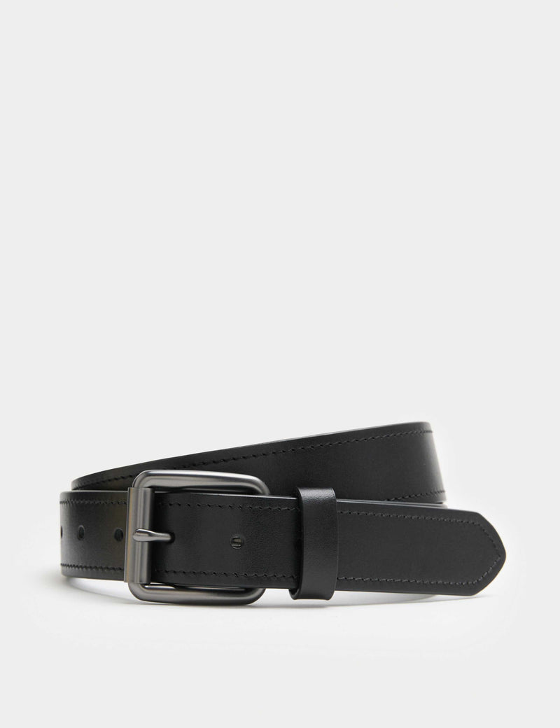 M&S leather stitch detail belt, UK version