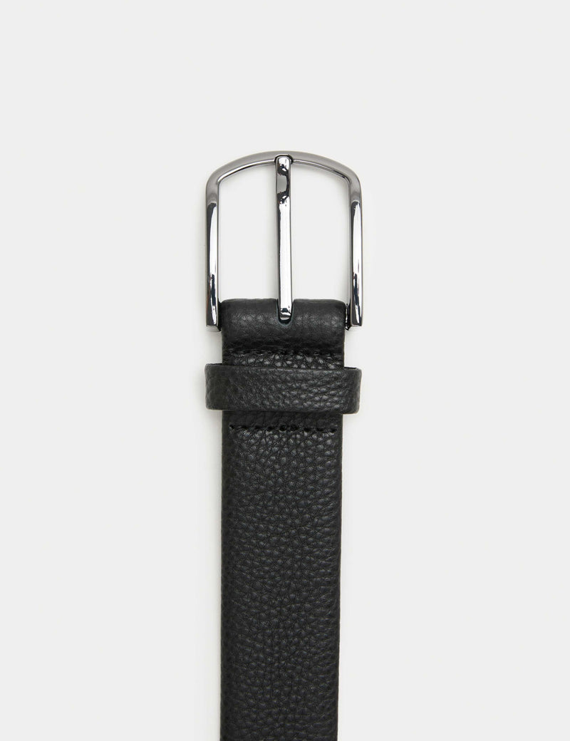 Leather textured belt from the Autograph collection, imported from the UK