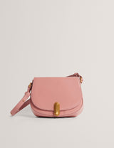 M&S Ted Baker Leather Twist Lock Detail Shoulder Bag- Buy online at McGrocer