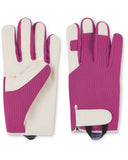 Leather Garden Gloves in Blue, Grey or Purple, Sizes S-XL