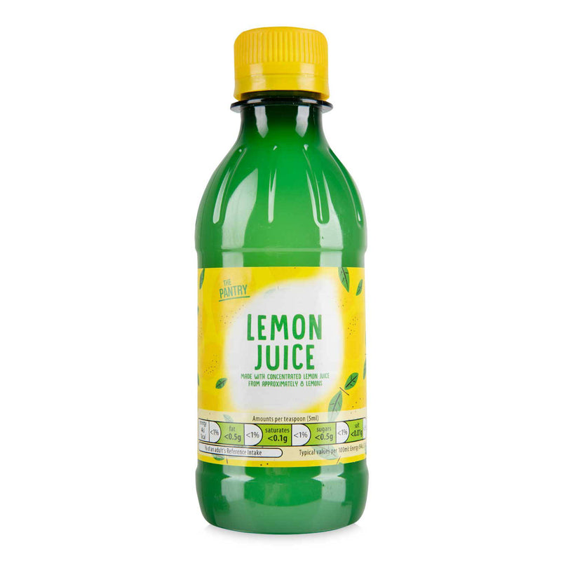 Lemon juice from concentrate with lemon oil - British product