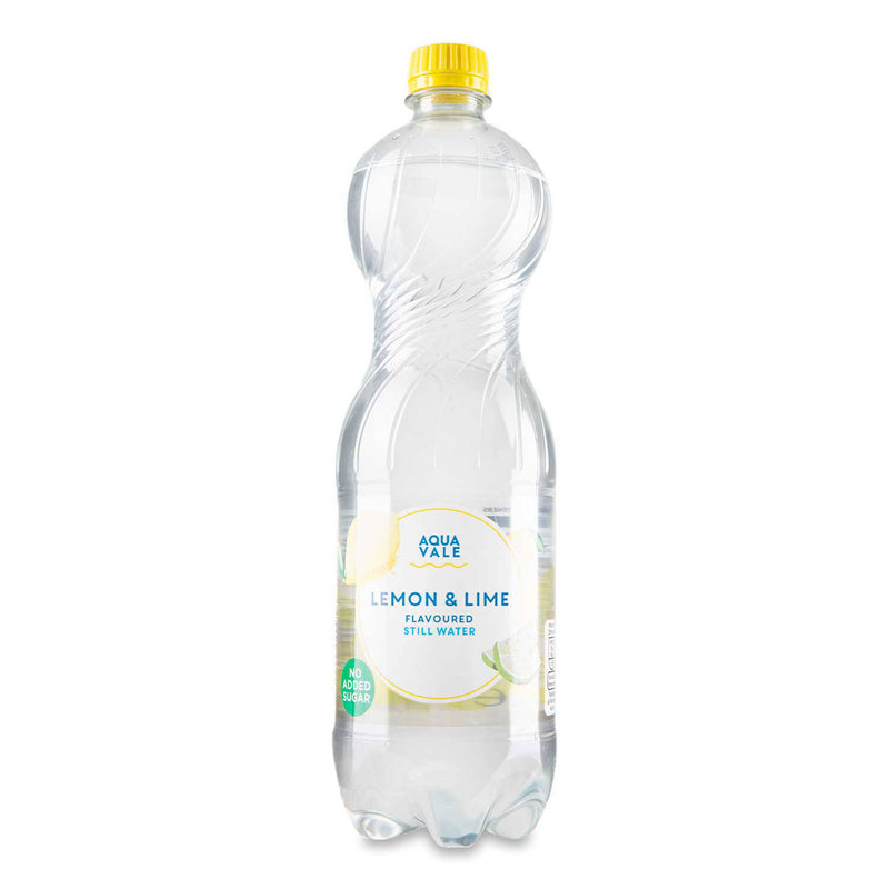 Lemon and lime flavoured still water 1 litre, UK version