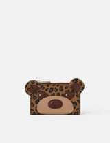 M&S Accessorize Leopard Print Teddy Card Holder- Buy online at McGrocer