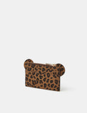 Accessorize leopard print teddy card holder - British product