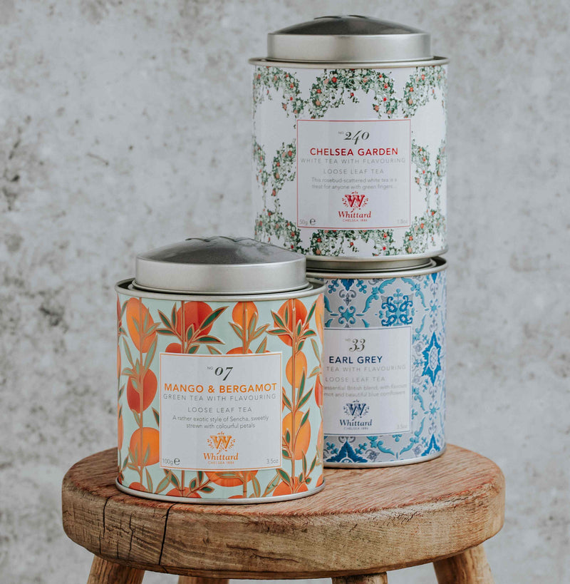 Whittard English Breakfast tea caddy 140g, imported from the UK