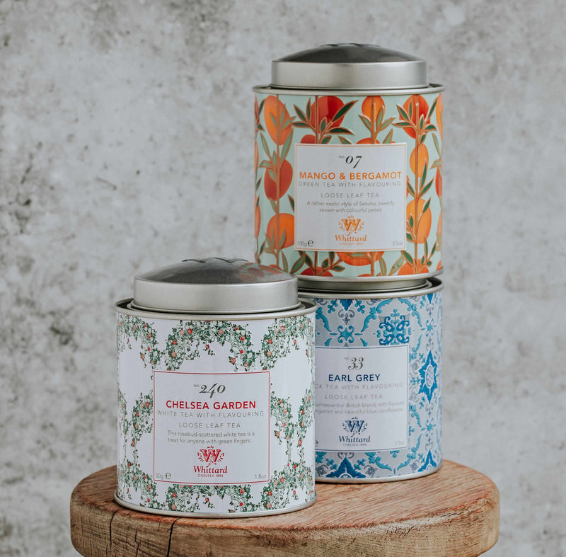 Whittard English Breakfast tea caddy 140g, imported from the UK