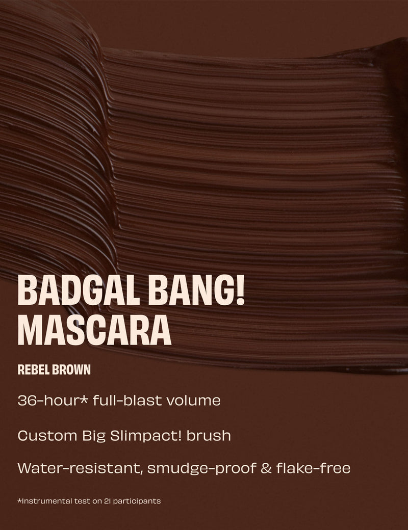 Benefit volumising mascara in Rebel Brown shade 8.5g, UK version